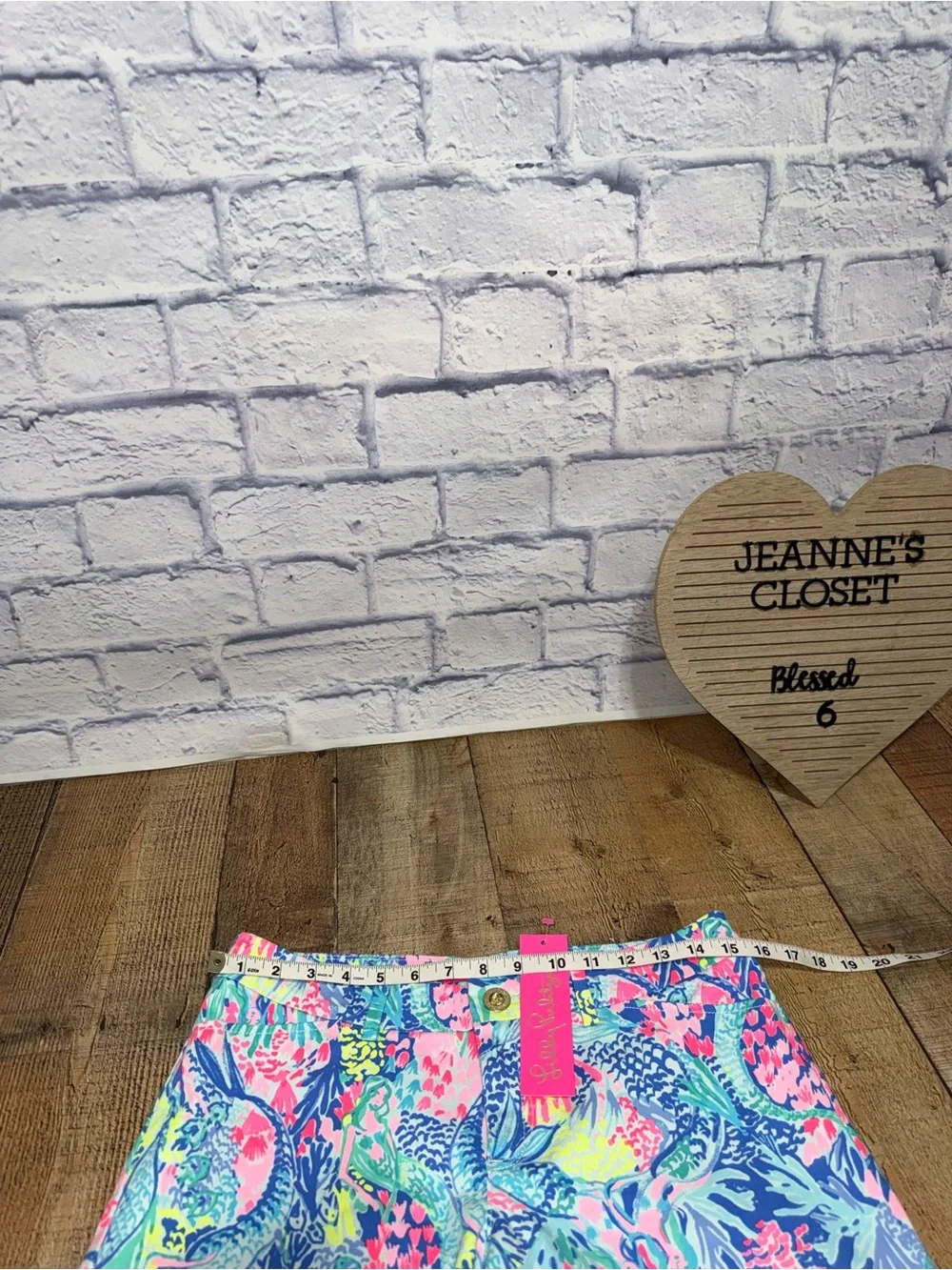 NWT Lilly Pulitzer Mermaids Cove bay Ave shorts